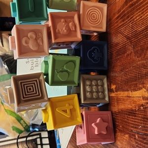 Mini Tudou Baby Blocks ☆ Soft Building Blocks ☆ Baby Toys Teethers  Educational